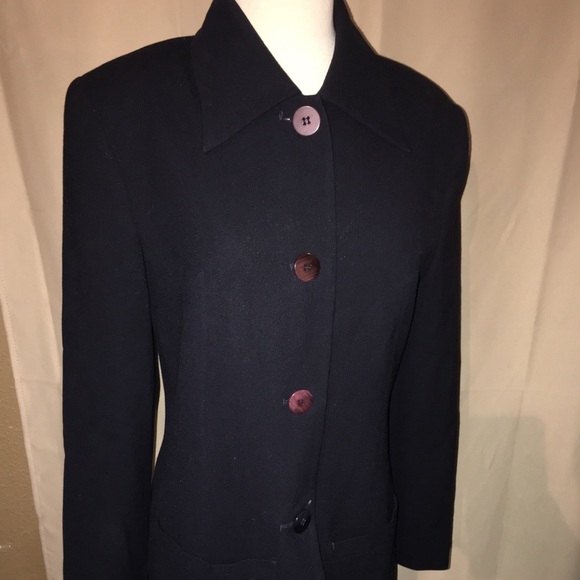 Bebe Blue Blazer - Picture 1 of 8